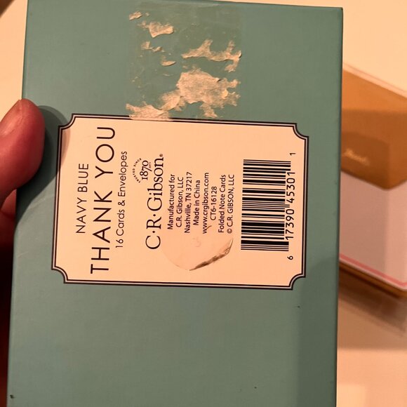 Thank You Cards (2 boxes / Preppy) - Picture 10 of 10